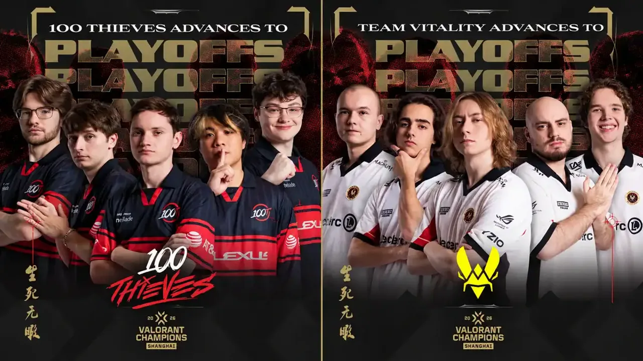 VALORANT Champions 2026: Vitality ve 100 Thieves Play-offta