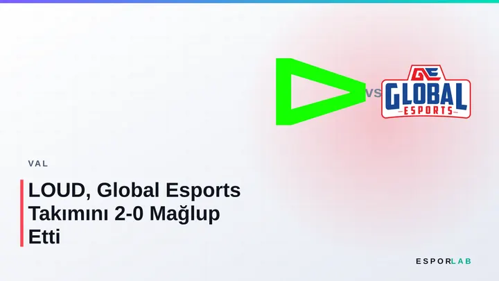 LOUD, Global Esports Takımını 2-0 Mağlup Etti