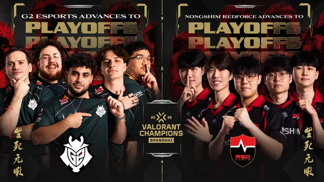 VALORANT Champions 2026 play-off aşamasına G2 ve Nongshim yükseldi
