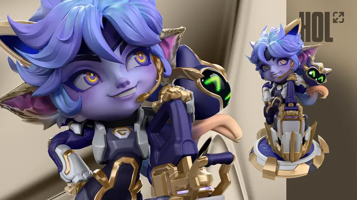 Riot Games'ten Caps İçin Hall of Legends 2026 Tristana Figürü